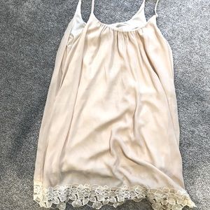 Lacy mini dress